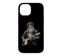 Leonardo da Vinci Guitare Zombie Renaissance Italienne Coque pour iPhone 14
