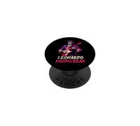Leonardo da Vinci Loup-Garou Jouant de la Guitare Histoire Italienne PopSockets PopGrip Adhésif