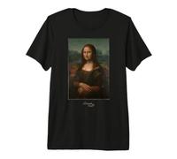 Leonardo da Vinci Mona Lisa Ensemble Cadeau pour Enseignant d'art T-Shirt Haut de Gamme