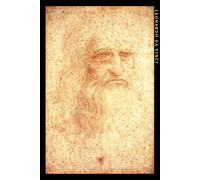 Leonardo Da Vinci: Portrait Of A Man In Red Chalk. Self-Portrait. Elegant Notebook For Art Lovers