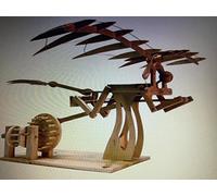 Leonardo da Vinci RKS Kit de Construction en Bois Naturel