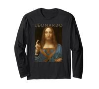 Leonardo da Vinci - Salvator Mundi - Art pour Artistes Manche Longue