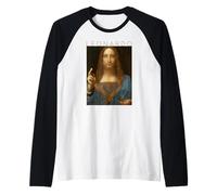 Leonardo da Vinci - Salvator Mundi - Art pour Artistes Manche Raglan