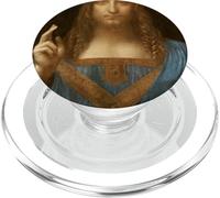 Leonardo da Vinci - Salvator Mundi - Art pour Artistes PopSockets PopGrip pour MagSafe
