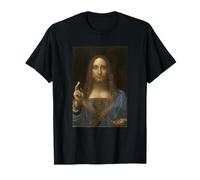 Leonardo da Vinci Salvator Mundi Religieux Jésus Chrétien T-Shirt