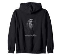 Leonardo Da Vinci Style Portrait Renaissance Sweat à Capuche