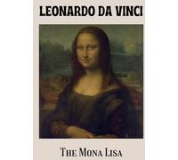 LEONARDO DA VINCI - The Mona Lisa / Stackable Decorative Book for Coffee Tables and Bookshelves / Interior Design and Home Décor.