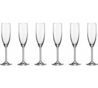 Leonardo Daily verre à champagne, set de 6, verre à champagne, verre à prosecco, verre, 210 ml, 35243