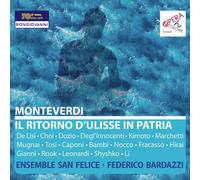 Leonardo De Lisi - Il Ritorno Di Ulisse In Patria [Compact Discs]