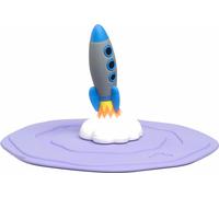 Leonardo Deckel Bambini Avventura Rakete, Becherdeckel, Silikon, Mehrfarbig, 077400