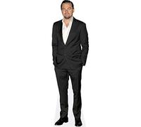 Leonardo DiCaprio (Black Suit) Silhouette en carton Grandeur Nature