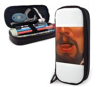 Leonardo Dicaprio Trousse À Crayons En Cuir Trousse À Crayons Sac De Papeterie Bureau Boîte De Rangement Portable Boîte À Cosmétiques Dossier