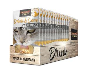 LEONARDO Drink & Care Urinary Chicken 20x 40g, Boisson délicieuse pour Chats pour Un pH optimisé