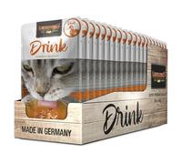 LEONARDO Drink Duck [20x40g Drink au Canard] Boisson pour Chats | Bouillon de Viande sans céréales avec lamelles de Viande | Complément Alimentaire pour Chats
