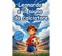 Leonardo e il sogno da calciatore: Una Storia Motivazionale di Calcio, Squadra e Resilienza, per Bambini dai 6 ai 10 Anni che Amano Sognare in Grande e Non Mollano Mai, Edizione a Colori