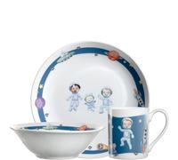 Leonardo - Ensemble Vaisselle Enfant 3 pièces Bambini Avventura Les Cosmonautes - LEONARDO