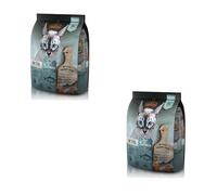 LEONARDO GF Saumon Adulte | Pack Double | 2 x 300 g | Croquettes pour Chats Adultes | Recommandé en Cas d'intolérance Alimentaire | Forme optimale des croquettes