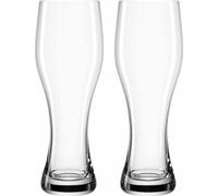 LOT DE 2 VERRES A BIERE BLANCHE 50 CL - LEONARDO