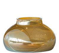 LEONARDO HOME 018649 POESIA Vase doré en verre 9,3 cm