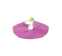 Leonardo Home 018729 Couvercle en silicone Motif licorne Rose 9,2 cm