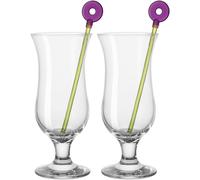 LEONARDO HOME 069198 GK Lot de 4 verres à cocktail Hurricane Bar