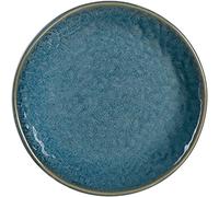 LEONARDO HOME 18373 MATERA Assiette en céramique Bleu 16,3 cm 018373