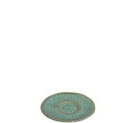 LEONARDO HOME 18604 MATERA Soucoupe Céramique Vert 11 cm