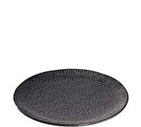LEONARDO HOME 18605 MATERA Assiette Céramique Anthracite 32 cm