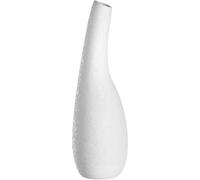 LEONARDO HOME Arco 059009 Vase en céramique, Forme incurvée, pour Fleurs Individuelles, Structure spéciale, Longue Tige pour Fleurs Individuelles, Hauteur 40 cm, Blanc