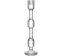 LEONARDO HOME Bougeoir Rialto - 1 pièce - Forme Fine - Élégant - pour la Table - Accessoire d'intérieur Moderne - pour Une atmosphère élégante - Intemporel - Hauteur 40 cm - Satiné - 055272