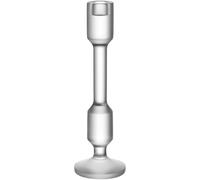 LEONARDO HOME Bougeoir Rialto - 1 pièce - Forme Fine - Élégant - pour la Table - Accessoire d'intérieur Moderne - pour Une atmosphère élégante - Intemporel - Hauteur 32,5 cm - Satiné - 055271