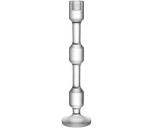 LEONARDO HOME Bougeoir Rialto - 1 pièce - Forme Fine - Élégant - pour la Table - Accessoire d'intérieur Moderne - pour Une atmosphère élégante - Intemporel - Hauteur 40 cm - Satiné - 055272