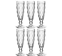 LEONARDO HOME Brindisi 021595 Lot de 6 flûtes à champagne en verre transparent 140 ml