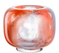 LEONARDO HOME Cipria Due 047507 Vase décoratif avec dégradé de Couleur, diamètre : 13 cm, Design Artistique pour Le Salon, pour Bouquets de Fleurs, Hauteur : 19,5 cm, Multicolore