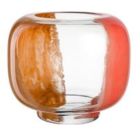 LEONARDO HOME Cipria Due 047508 Vase décoratif avec dégradé de Couleur, diamètre : 17 cm, Design Artistique pour Le Salon, pour Bouquets de Fleurs, Hauteur : 26 cm, Multicolore
