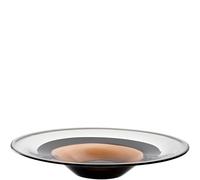 LEONARDO HOME CORSO SABBIA 055300 Coupelle design accent élégant pour table ou buffet, Idéal pour les fruits, la décoration ou les collations, Forme artistique, Hauteur 7,5 cm, Multicolore