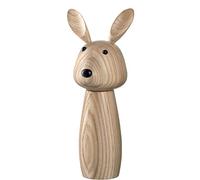 LEONARDO HOME Cucina 018699 Moulin à épices en bois de lapin Marron