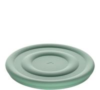 LEONARDO HOME CUCINA 055237 Couvercle Rond en Silicone Fermeture Flexible Multi-usages Hermétique Anti-Fuite Design Simple Passe au Lave-Vaisselle Diamètre 14 cm Menthe