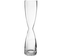 LEONARDO HOME Diabolo 045265 Soliflore Vase en Verre décoratif Fait à la Main Vase soliflore pour Fleurs Individuelles Œuvre d'art harmonieuse Transparent Hauteur 32 cm