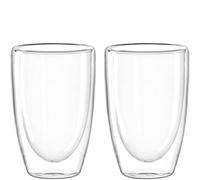 LEONARDO HOME Duo 053061 Lot de 2 gobelets à double paroi en verre 400 ml