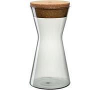 LEONARDO HOME FORMA X Boîte • 1 pièce • Boîte de conservation avec couvercle en liège • Boîte moderne • Récipient hermétique • Élégant • Boîte de rangement à large ouverture • Aspect élégant • Hauteur