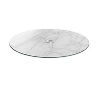LEONARDO HOME GK/Plat de service 33 cm aspect marbre 32,5 cm