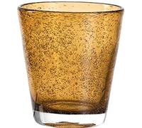 Leonardo Burano 034762 Lot de 6 verres à eau, fabriqués à la main, passent au lave-vaisselle, en verre coloré, jaunes, 330 ml