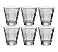 LEONARDO HOME Optic 025893 Lot de 6 verres 215 ml Gris Verre