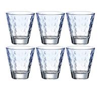 LEONARDO HOME Optic 025894 Lot de 6 verres Bleu clair 215 ml