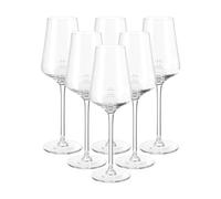 LEONARDO HOME Puccini Gastro Edition Lot de 18 verres à spiritueux calibrés avec graduation de 4 cl et 2 cl - Ligne auxiliaire, remplissage à bord plein 220 ml, verres standardisés pour hôtel et