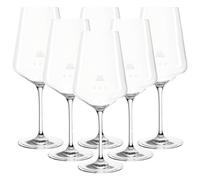 LEONARDO HOME Puccini Gastro Edition Lot de 60 verres à vin rouge calibrés avec graduation de 0,2 l et 0,1 l - Ligne auxiliaire, remplissage à plein bord 750 ml, verres normalisés pour hôtel et