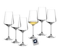 LEONARDO HOME PUCCINI Lot de 6 Verres Riesling en Verre Transparent 6 cm
