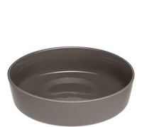 LEONARDO HOME Roma 027925 Saladier en céramique avec surface émaillée, 1 pièce, Ø 29 cm, passe au micro-ondes et au lave-vaisselle, empilable, couleur taupe