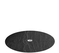 LEONARDO HOME TURN 018700 Plaque en verre Noir 32,5 cm